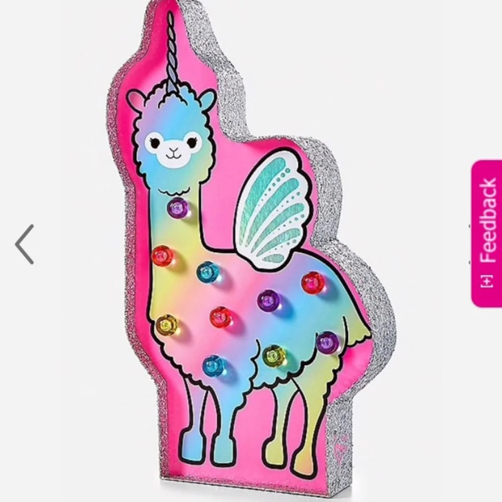 Justice Llamacorn Marquee Light